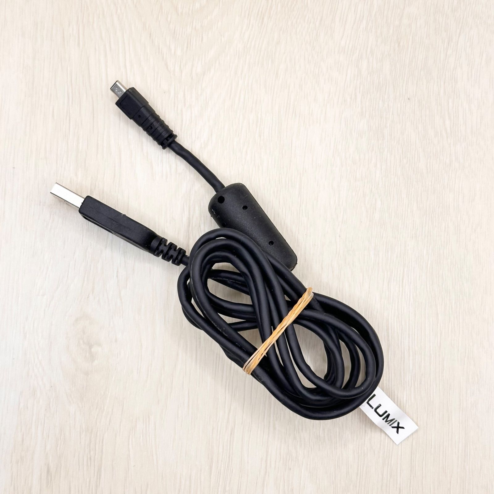 Lumix Cable Genuine Genuine Product Panasonic LUMIX Panasonic LUMIX Panasonic USB Cable Charging Cable Charger Camera Digital Camera Digital Camera LUMIX Cable DMW-USBC1 Transfer Cable 0126-1041