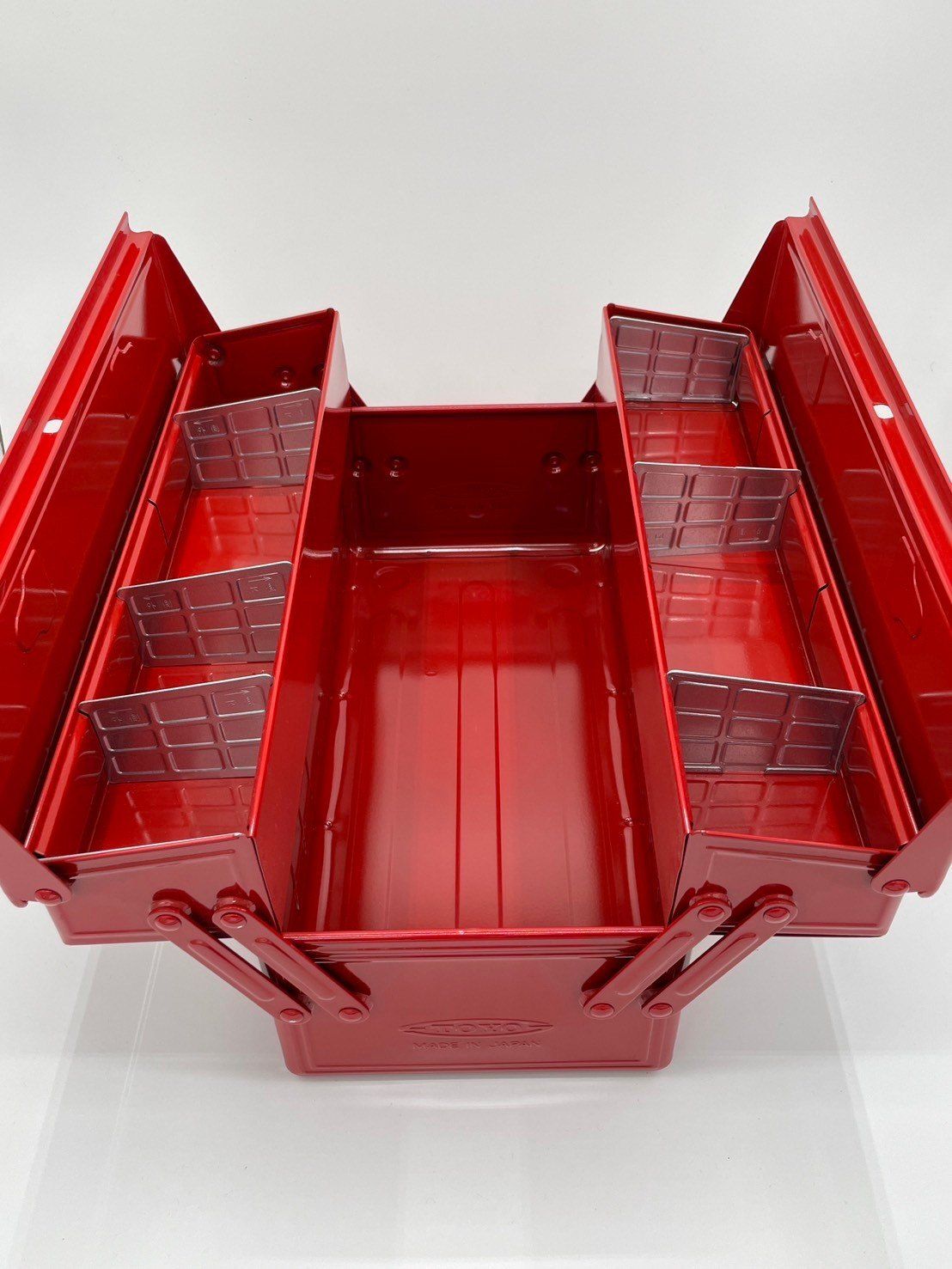 マーキュリー ツールボックス プロ/レッド 2段 スチール 工具箱 Tool