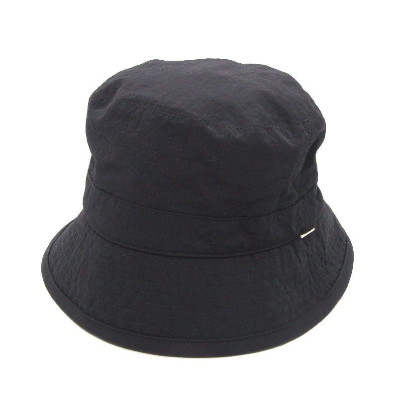 OVY オヴィー バケットハット 092 Water-Repellent Rip Stop Nylon Bucket Hat 撥水ナイロン ブラック 黒 28009988