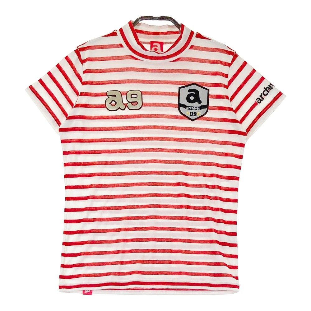 サイズ：36 ARCHIVIO アルチビオ ハイネック 半袖Tシャツ