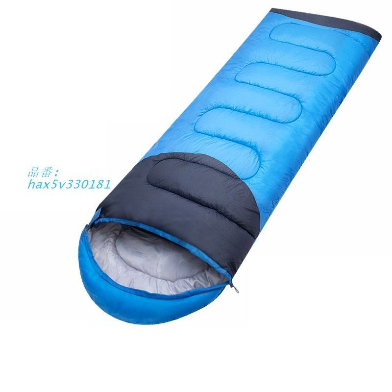 寝袋 シュラフ封筒型 軽量 保温 防水 スピングバッグ 防災用 コンパクト 収納パック付き 丸洗い 避難用 キャンプ アウトドア 春夏秋冬 登山 車中泊 hax 5 v 330181