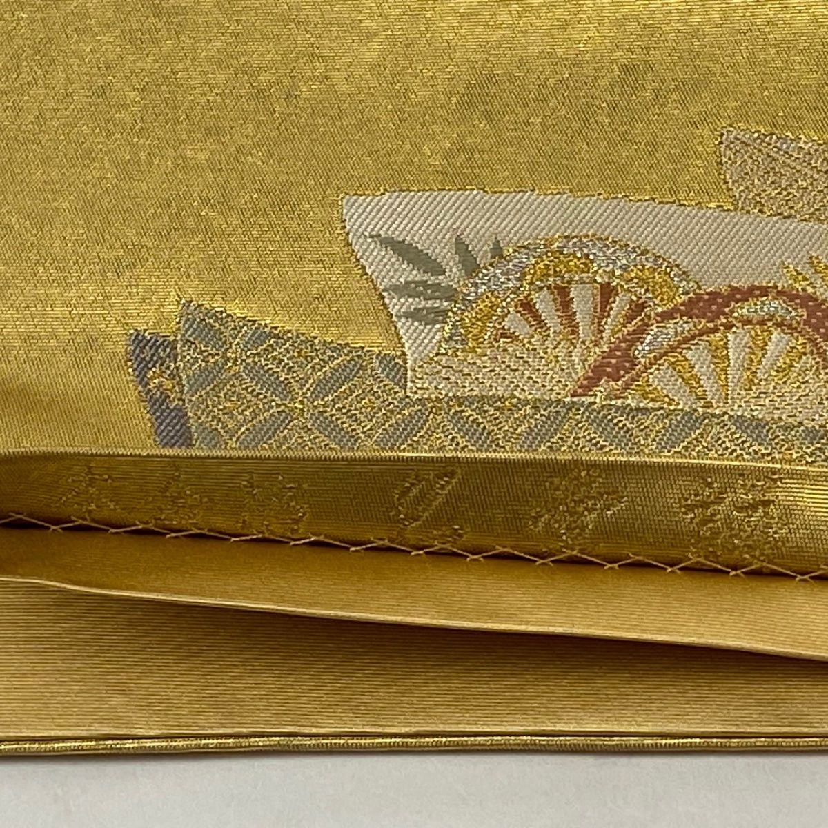 aobx139 美品 逸品 上品 ハイブランド 長嶋織物 瀞金錦 正絹 袋帯 aobx139 美品 逸品 上品 ハイブランド 長嶋織物 瀞金錦 正絹 袋帯
