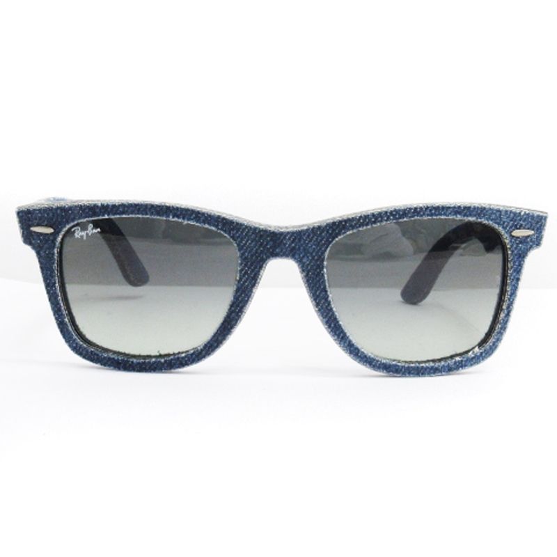 レイバン RAY BAN DENIM WAYFARER サングラス デニム フルリム イタリア製 RB2140-F 5222 3N 青 ブルー SM3