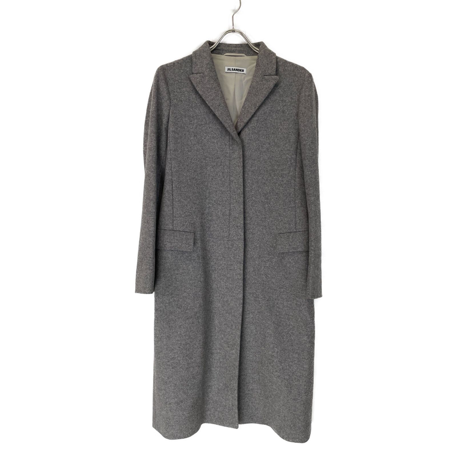 ジルサンダー　JILSANDER コート　チェスター　36　グレー ジルサンダー JILSANDER コート チェスター 36 グレー ジル