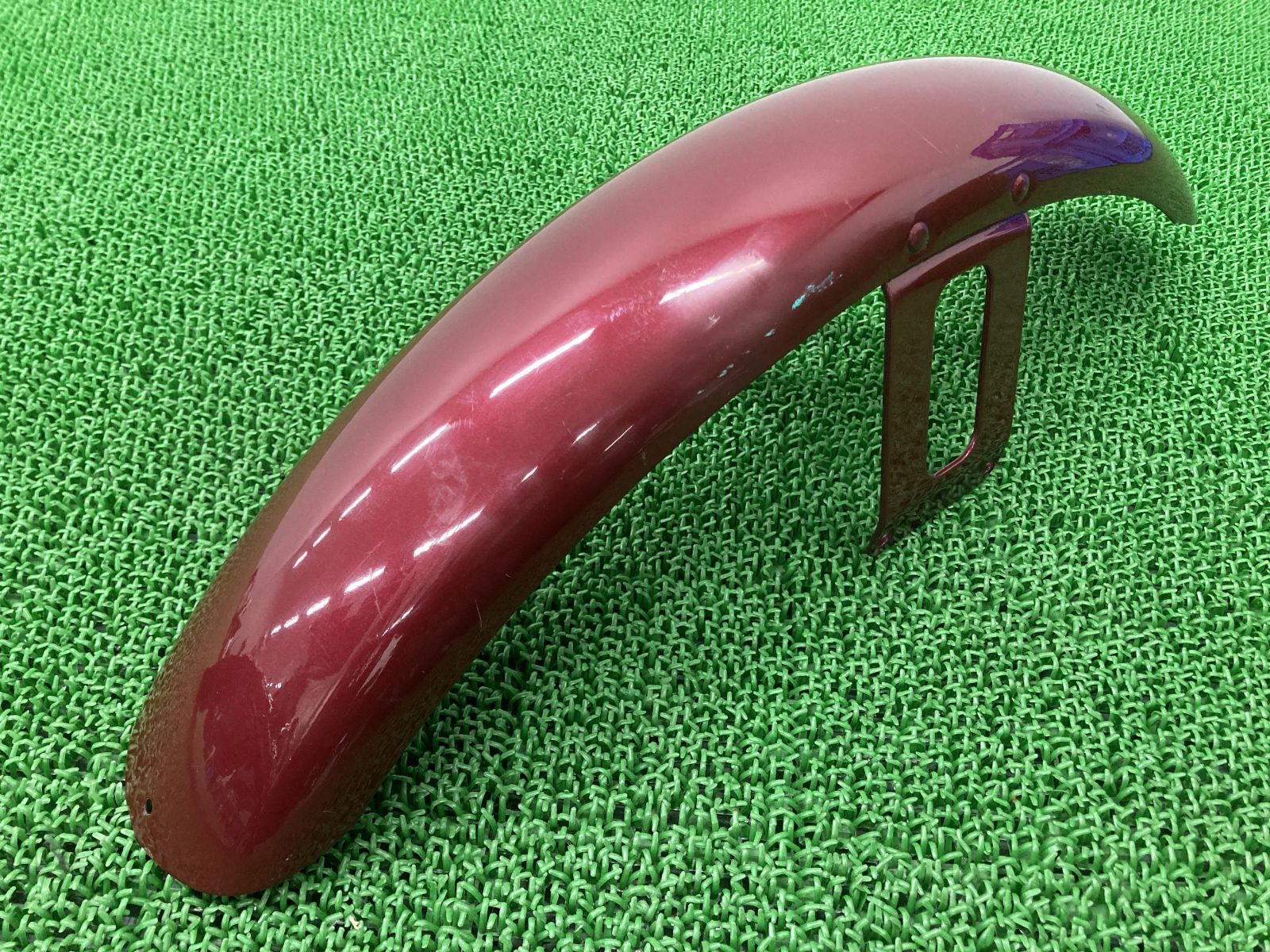 ハーレーFLSTC1340フロントフェンダー中古品 FLSTC1340 フロント