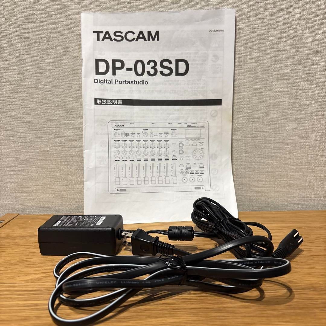 TASCAM DP-03SD マルチトラックレコーダー - メルカリ