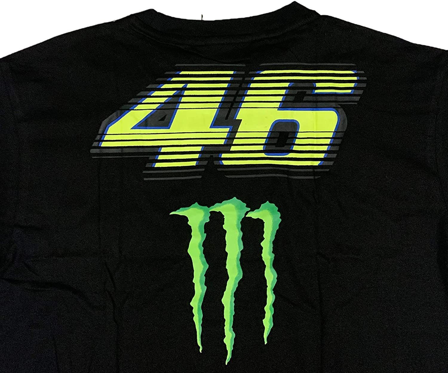 VR46 モンスターエナジー ビッグ46 イタリアンフラッグ 半袖 Tシャツ 