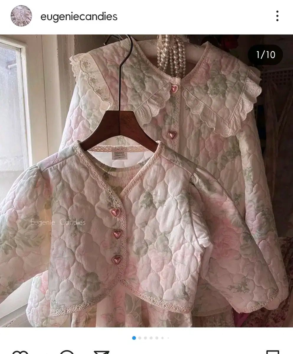 (新規) ユージニー キャンディス キルティングジャケット m サイズ