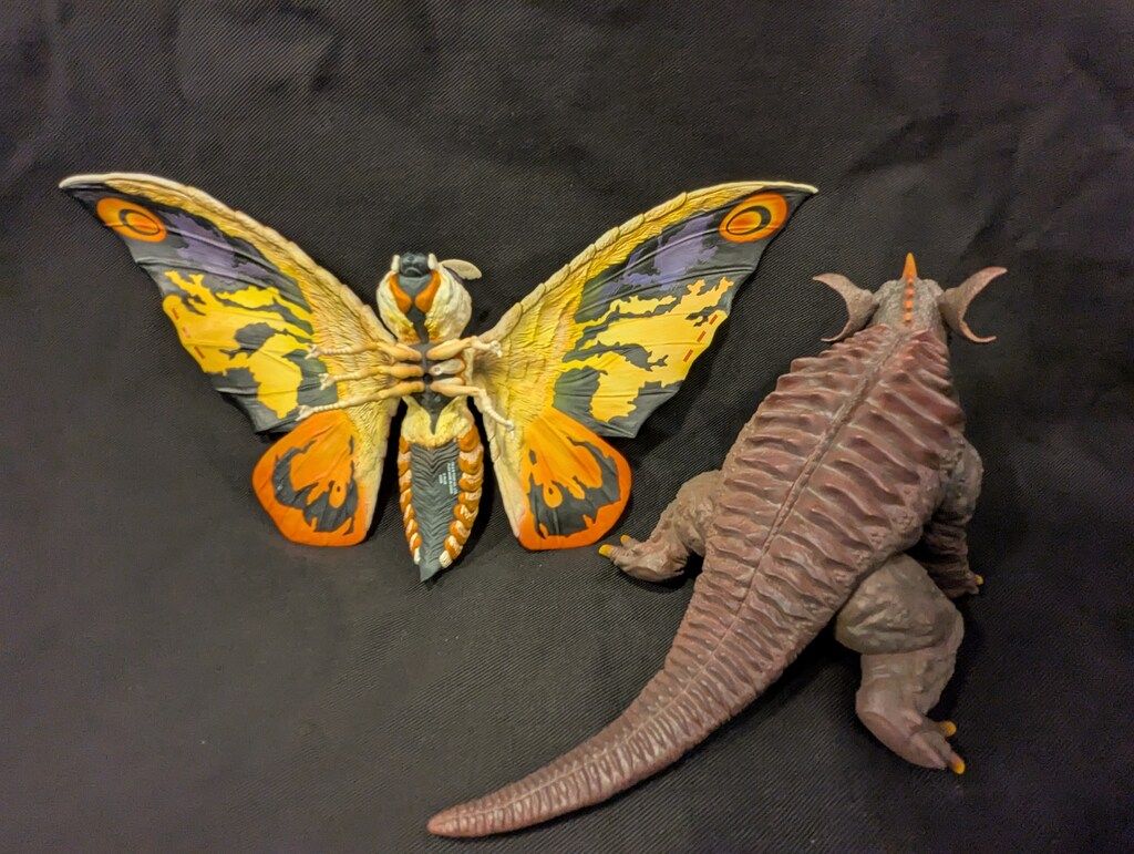 東宝大怪獣シリーズ　モスラ2001&バラゴン2001 東宝大怪獣シリーズ モスラ(2001)＆バラゴン(2001) 激闘カラー