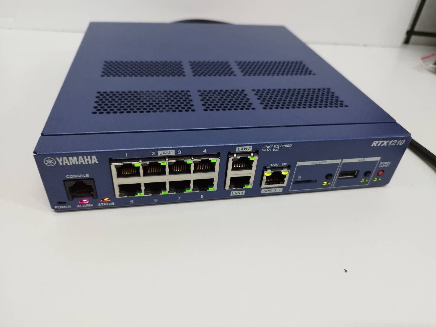 YAMAHA ヤマハ ギガアクセスVPNルーター RTX1210 初期化済　2台 2台セット」YAMAHA ヤマハ ギガアクセスVPNルーター RTX1210 初期化