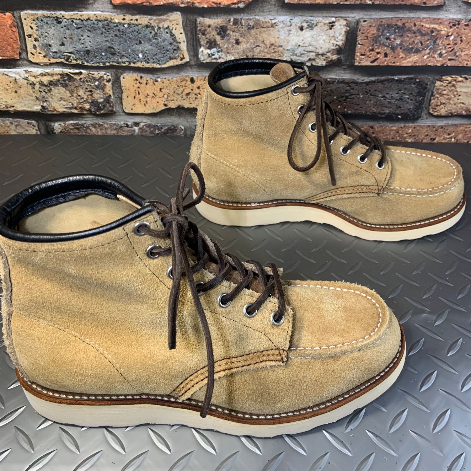 8173 モックトゥワークブーツ