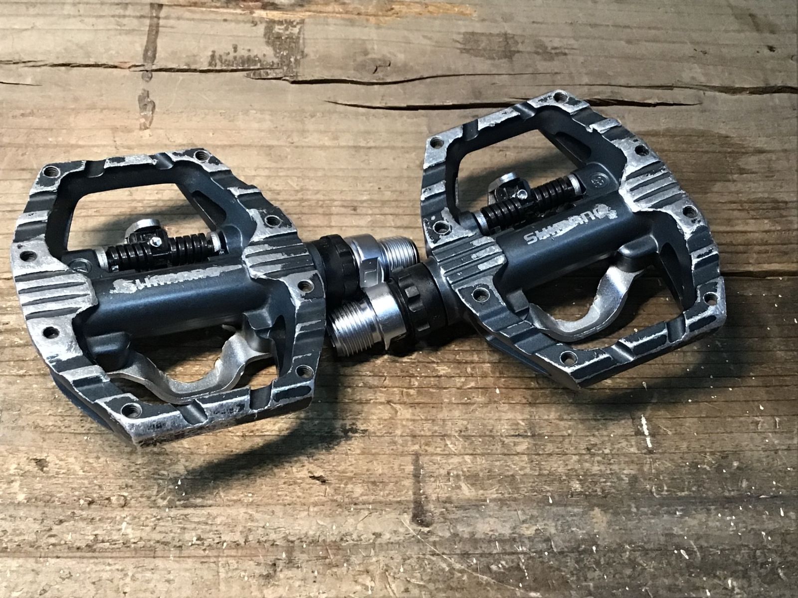 IS352 シマノ SHIMANO PD-EH500 ビンディングペダル 片面フラット SPD