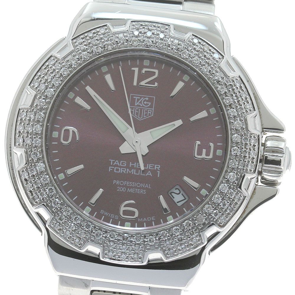 稼働☆美品☆ TAG HEUER タグホイヤー クォーツ シルバーレディース