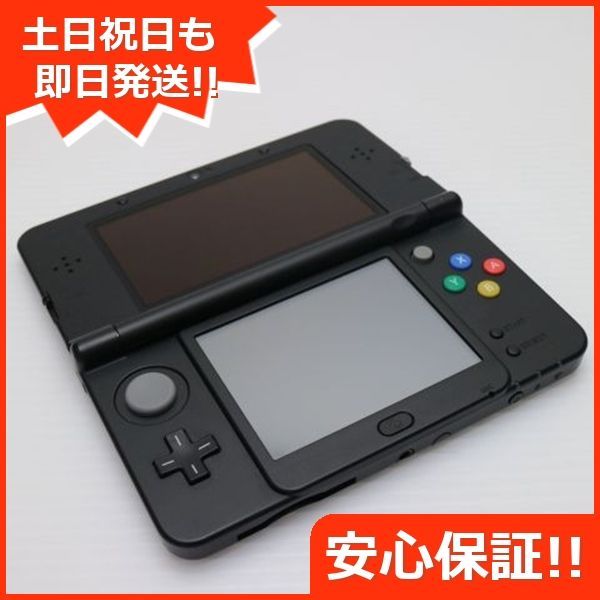Newニンテンドー3DS ブラック game 任天堂 本体 土日祝発送OK 01000