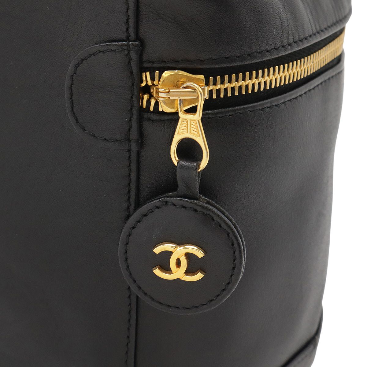 CHANEL シャネル ビコローレ ココマーク バニティバッグ