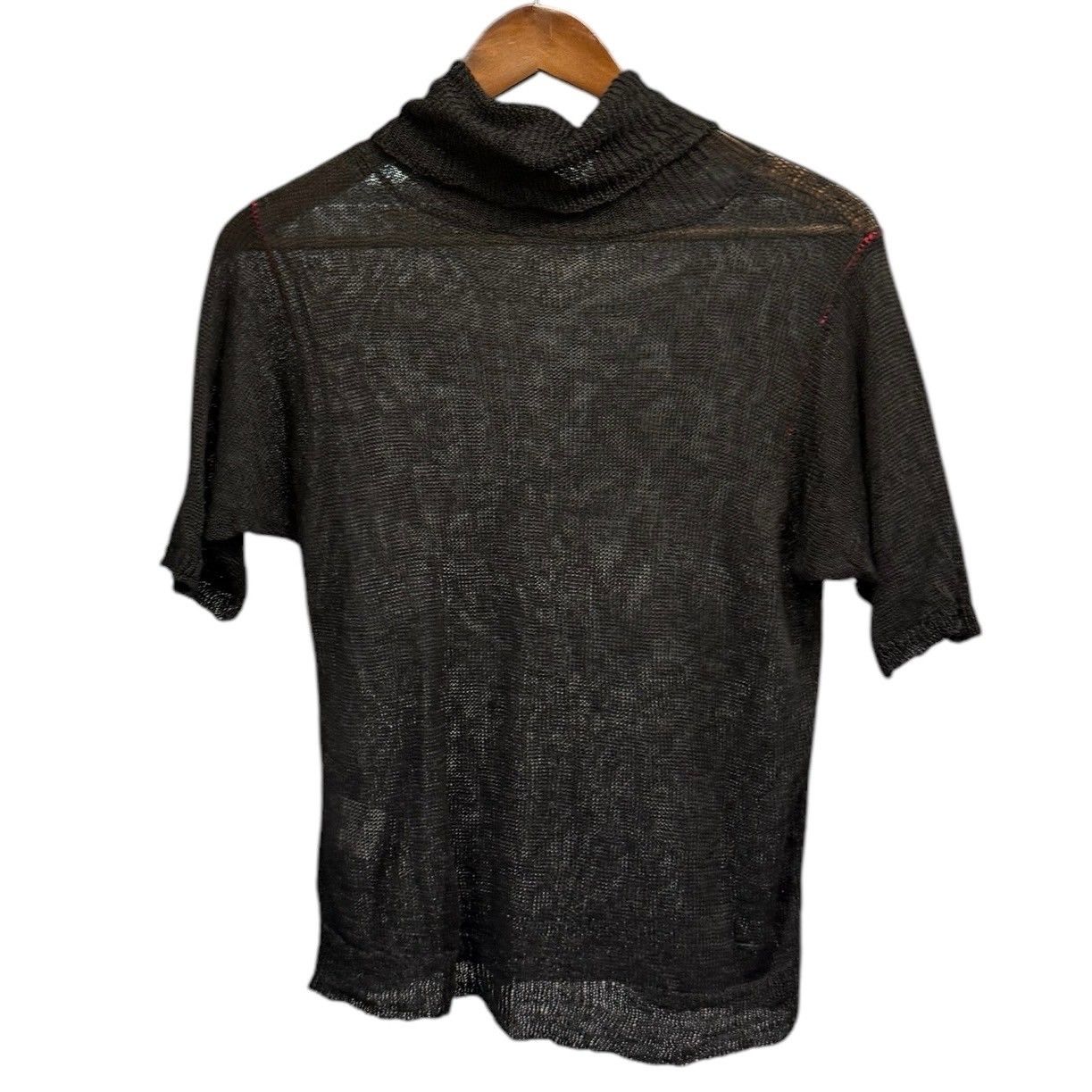 suzuki takayuki スズキタカユキ knitted pullover ハイネックリネンニットカットソー S231-03 14004