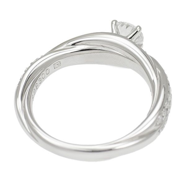 ラザールキャプラン Pt950 ダイヤモンド リング 0.39ct D0.23ct - メルカリ 