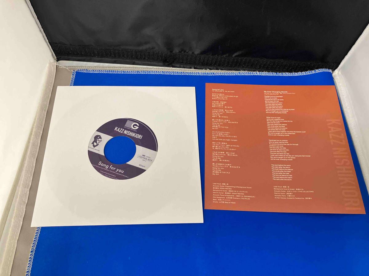 邦楽CD KAZZ NISHIKIORI(錦織一清) Cafe Uncle Cinnamon BOX