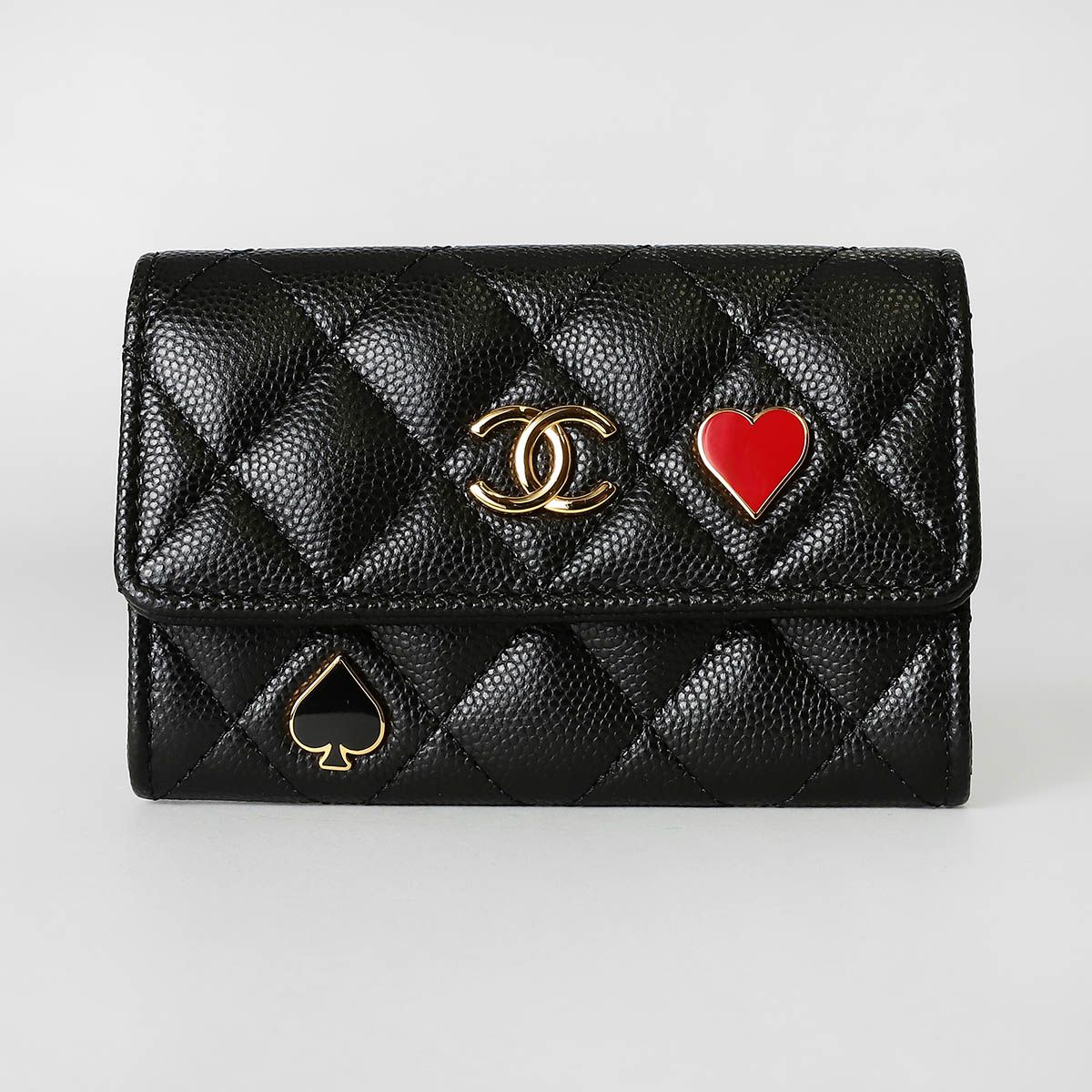 CHANEL カードケース フラグメントノベルティ 新品 シャネル CHANEL カードケース フラグメントケース ブラック