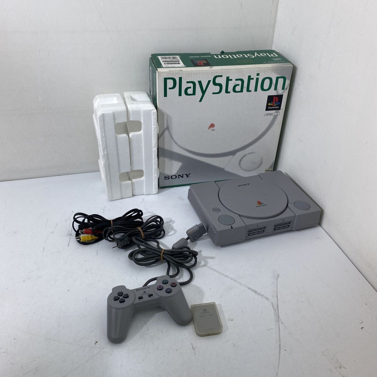 好きに 動作確認済み SONY PlayStation1 PS1 本体 SCPH-5500 箱付き Nintendo Switch