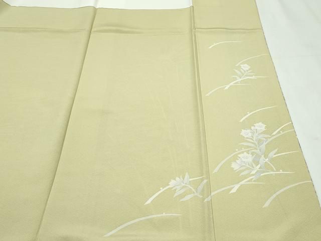 平和屋本店□極上 鎌倉友禅 坂井教人 日本工芸会正会員 訪問着 草花文