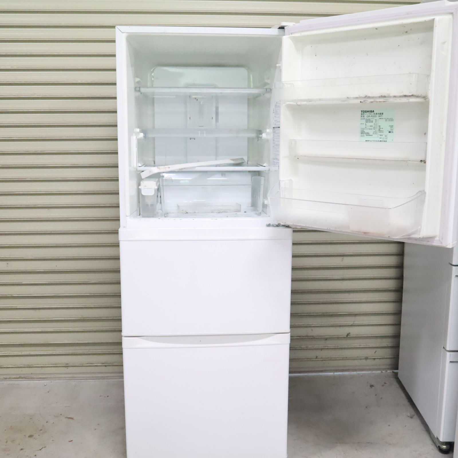 2019年式 330L TOSHIBA 冷蔵庫 GR-R33S(S) 2019年式 330L TOSHIBA