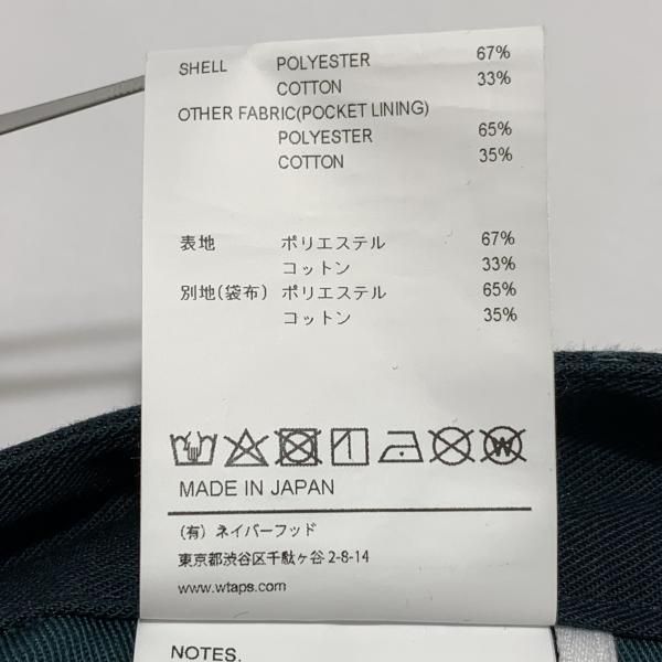 W TAPS CPTL. パンツ サイズ04 グリーン ダブルタップス トラウザーズ 19