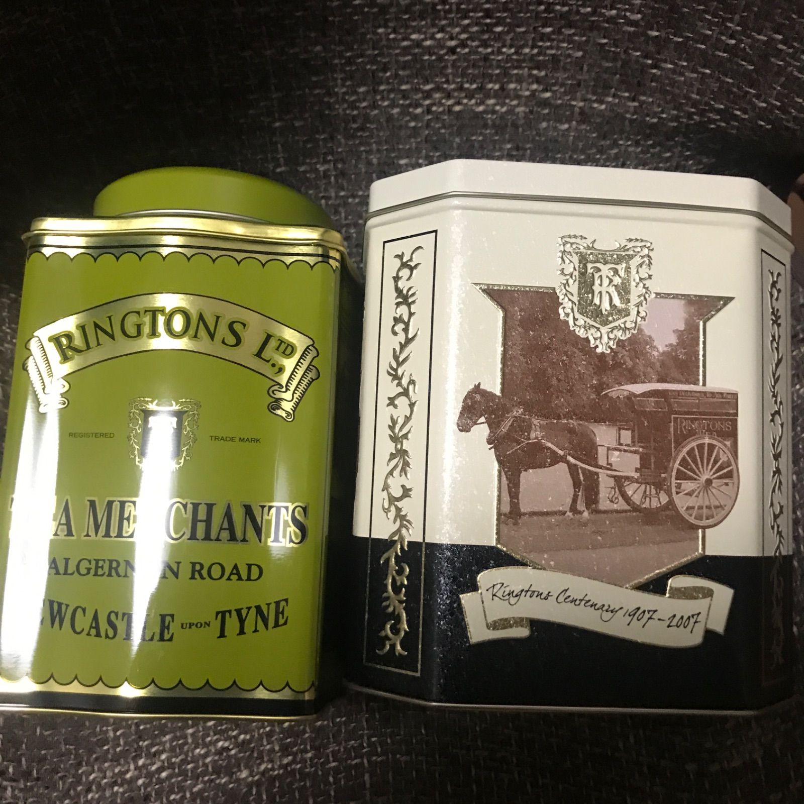 リントンズ Rintons 英国紅茶 100周年記念復刻紅茶缶 - 茶
