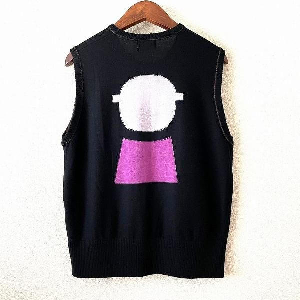 wnc ピッコーネクラブ PICONE CLUB ベスト ジレ I 黒系 ゴルフ ニット