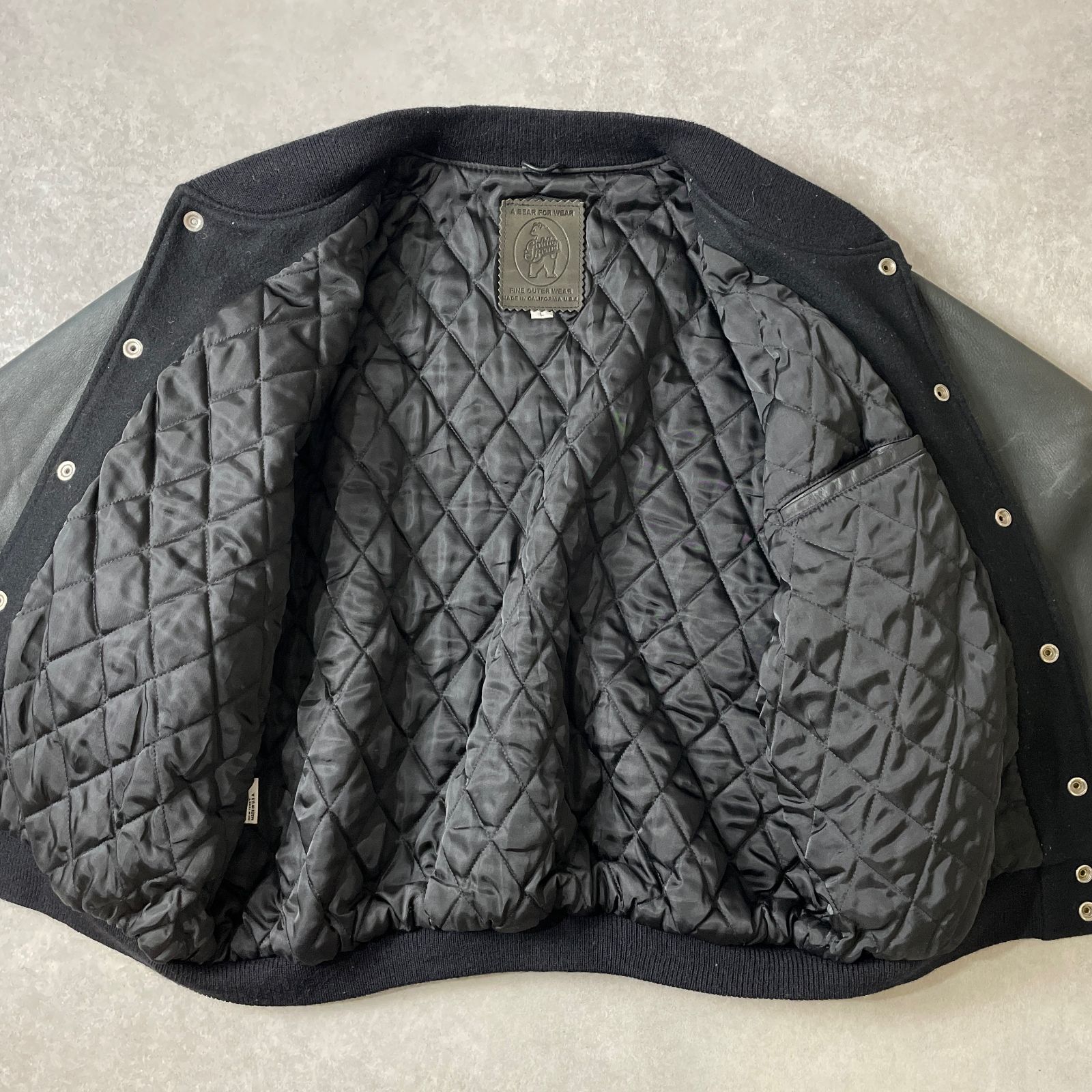 USA製 VINTAGE Golden Bear 企業物 JACK DANIEL'S刺繍 ジャック