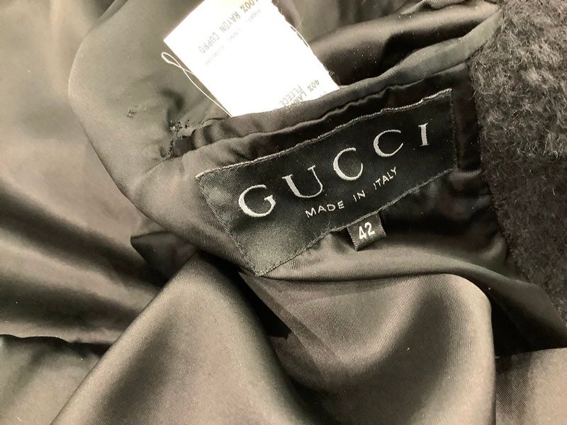 グッチ（GUCCI）バンブーボタンダッフルコート 214 0239 7949 ウール40