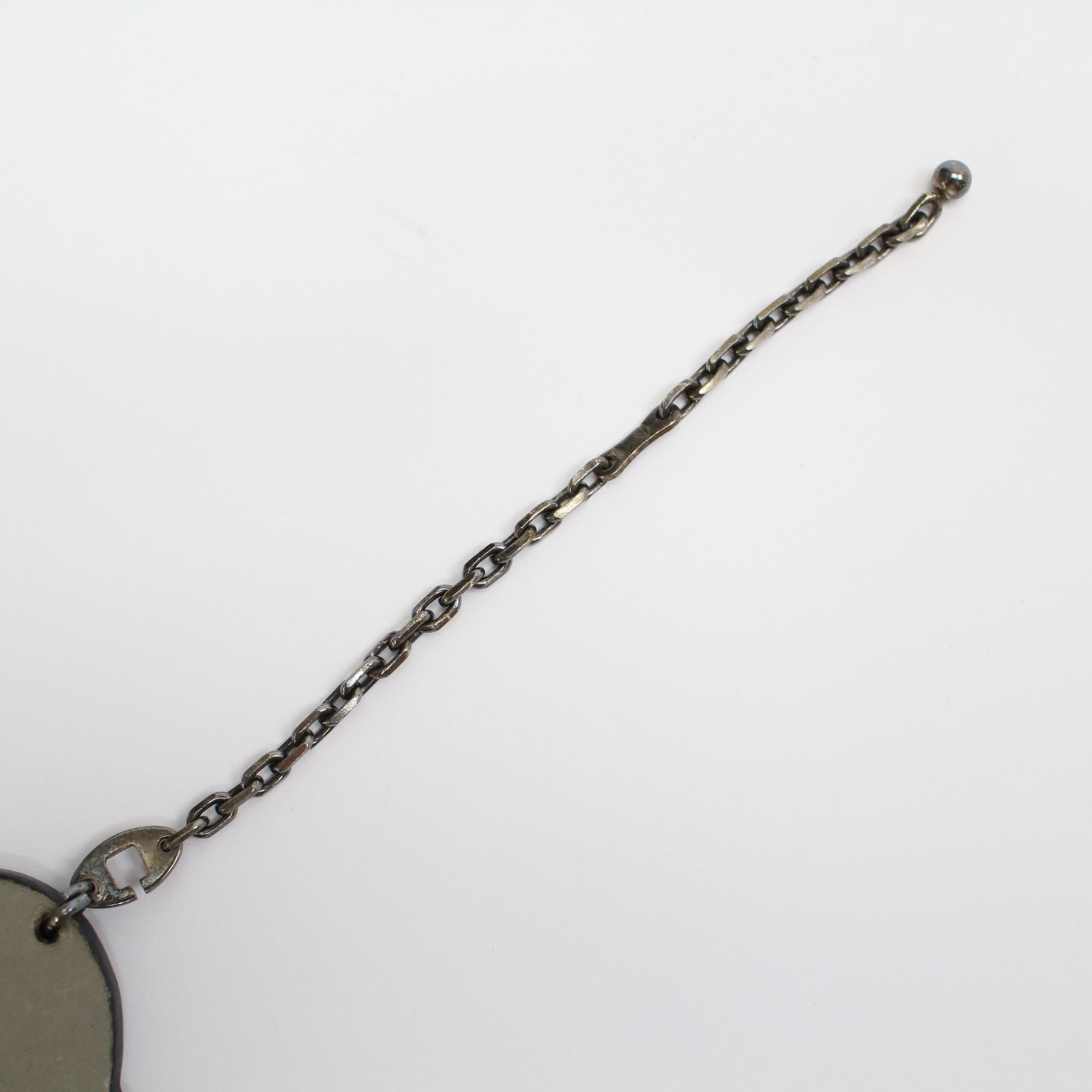 414)HERMES エルメス エレファント チャーム パープル