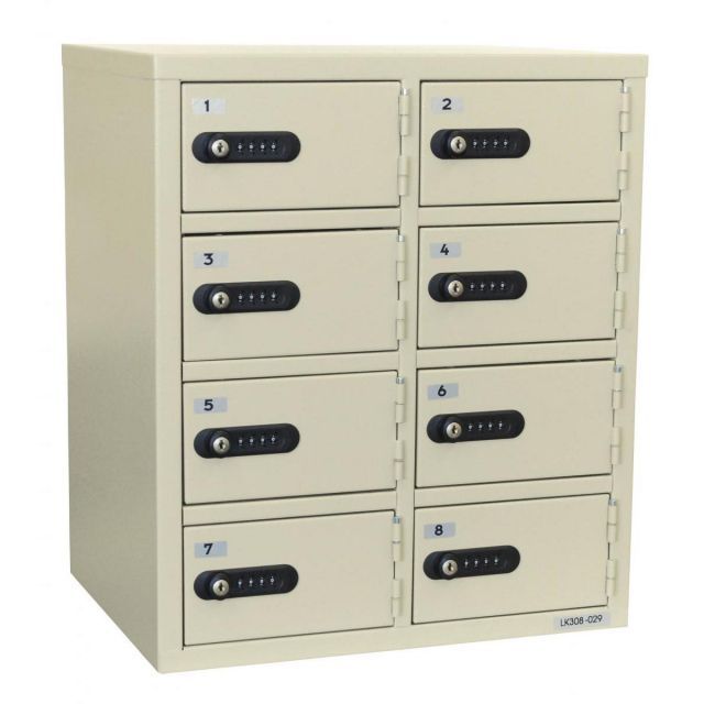 ＥＩＫＯ 品ロッカー ２列４段 ８人用 ＬＫ－３０８