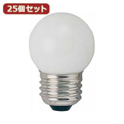 YAZAWA 【25個セット】 ベビーボール球10WホワイトE26 G402610WX25 家電 照明器具 照明器具【送料無料】 YAZAWA 25個セット ベビーボール球10WホワイトE26 G402610WX25
