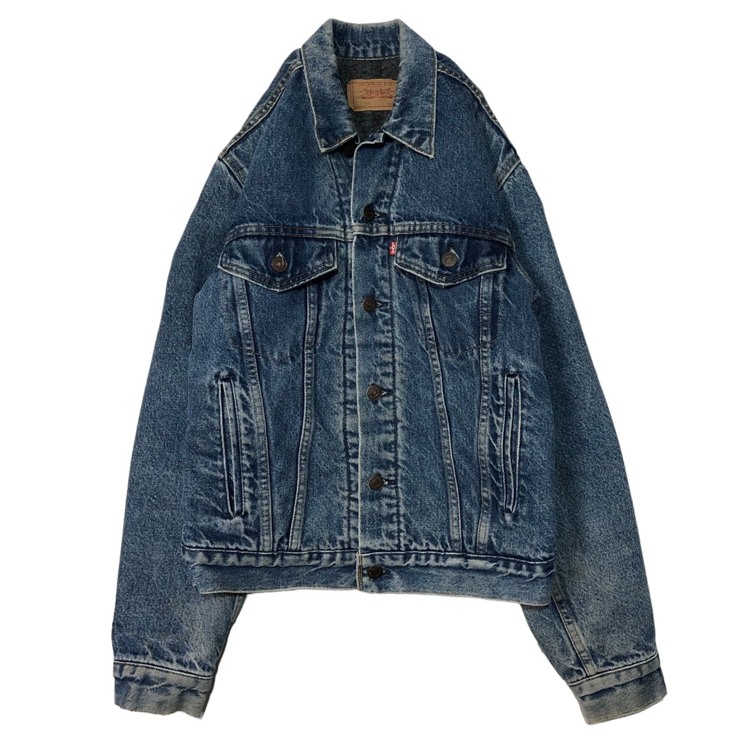 00s　リーバイス70505　デニムジャケット　XL　インディゴブルーB3286 Levi's リーバイス 70505 70s BIG E 刻印526 デニム トラッカー