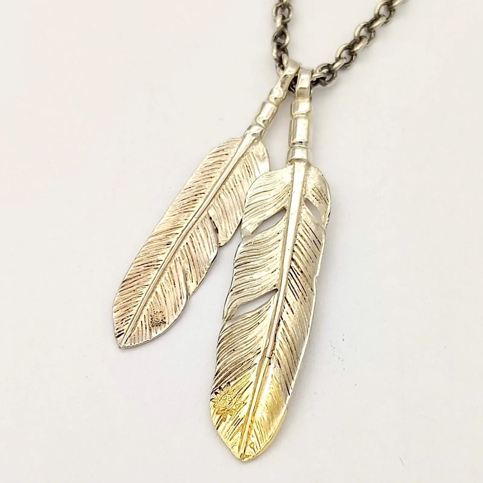超美品　ネックレス　シルバー　（米） シルバーネックレス(80cm/コンビカラー)《M0010039》 | 京セラ
