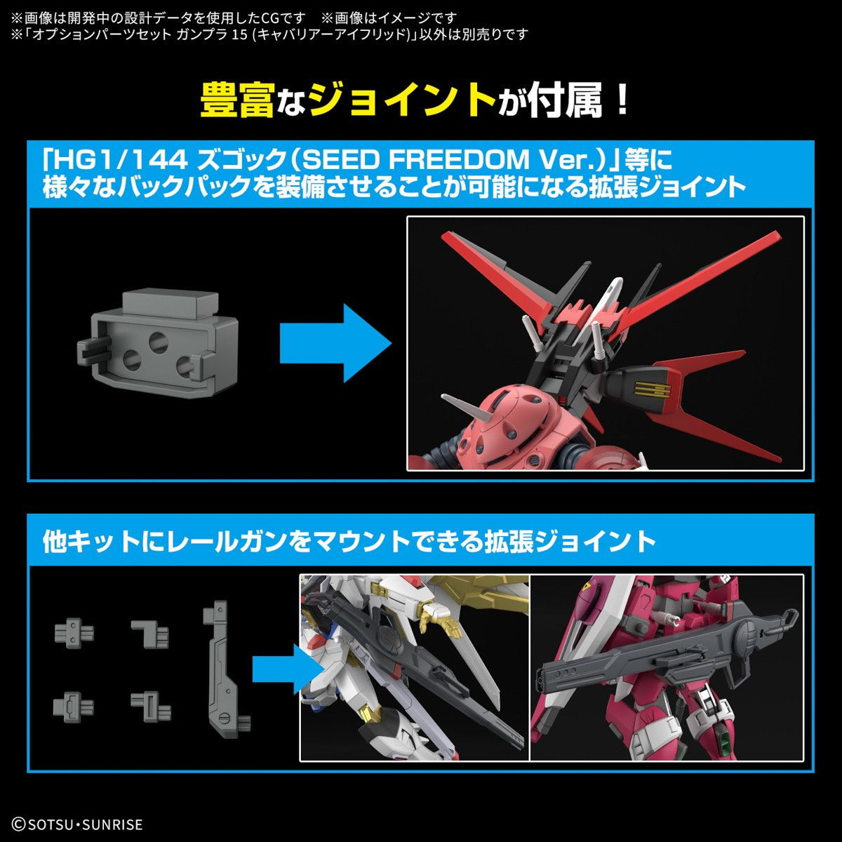 再販) 1/144 オプションパーツセット ガンプラ 15(キャバリアーアイ