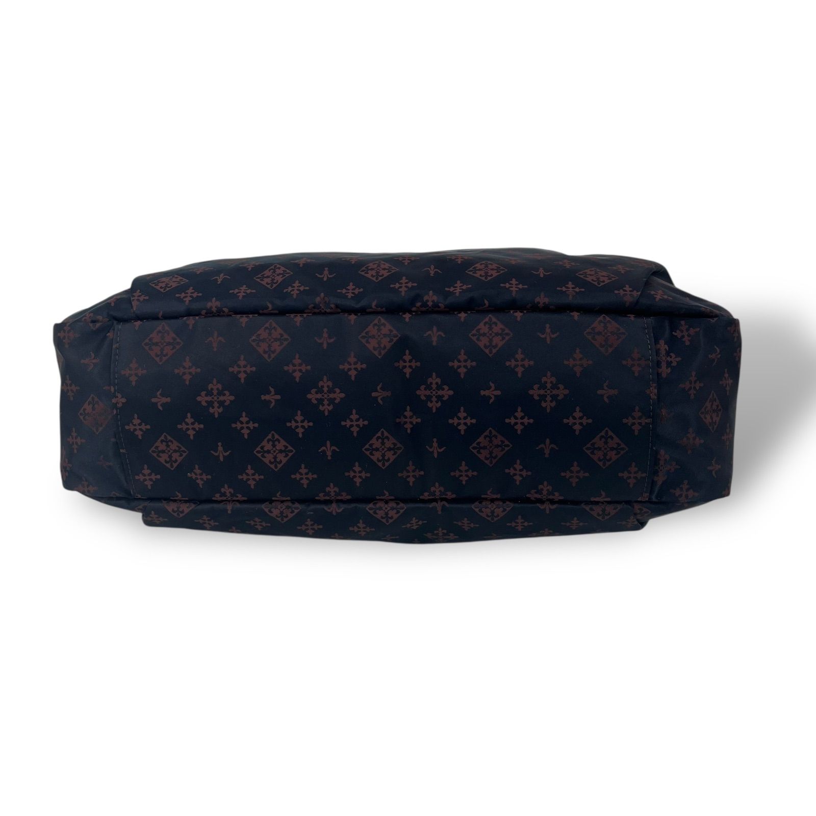 極美品】russet ラシット トートバッグ レディース ナイロン ネイビー