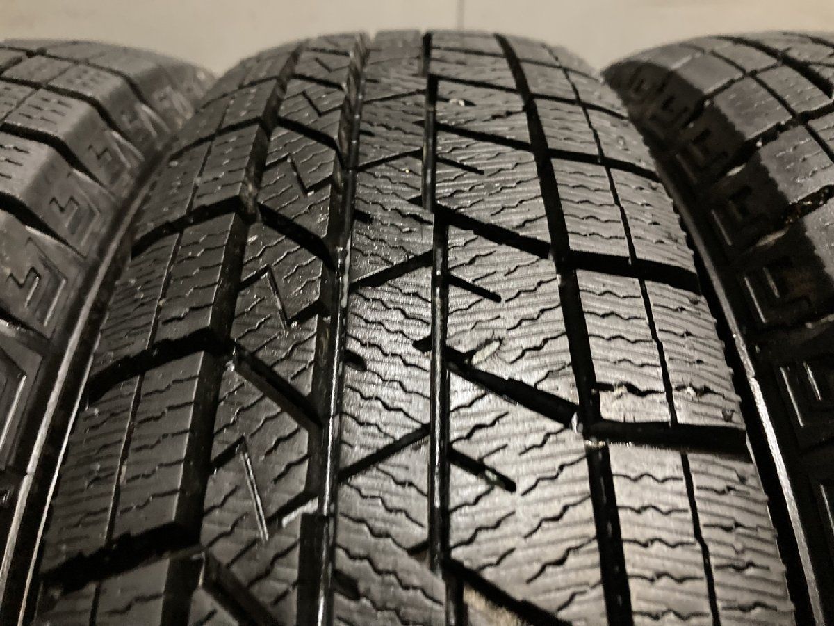 走行短め DUNLOP WINTER MAXX WM03 145/80R13 13インチ スタッドレス 4本 20年製 タント モコ スペーシア N-BOX等　(TF312)