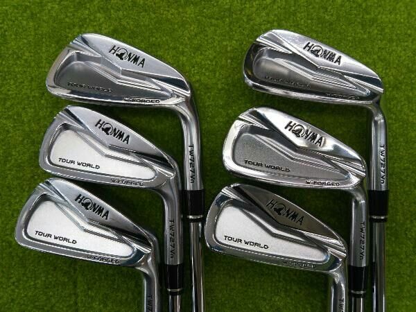 HONMA GOLFホンマゴルフ TOUR WORLD TW727Vn FORGED アイアンセット Dynamic Gold フレックスS200 6本セット