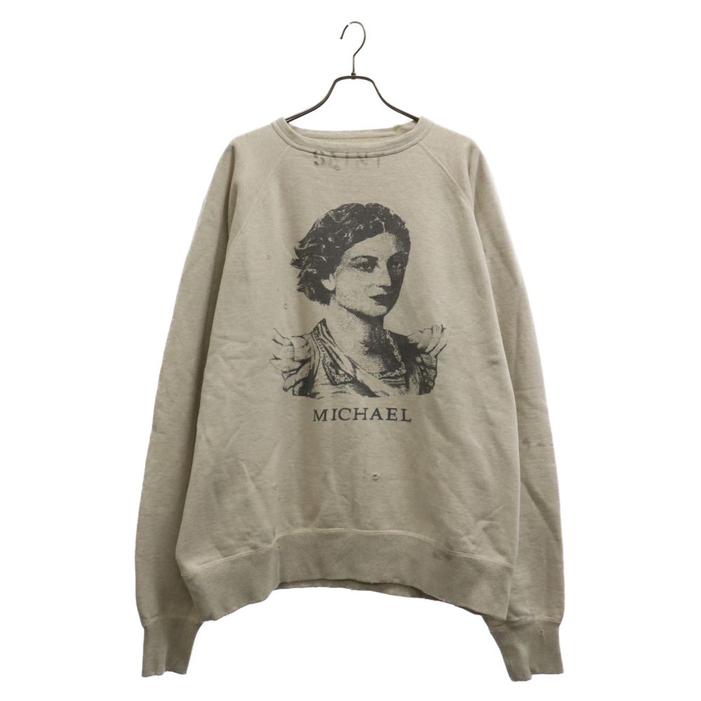 SAINT MICHAEL (セントマイケル) 21SS RAGLAN SWEAT SHIRT