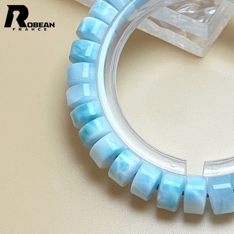 上級 EU製 定価10万円☆ROBEAN・ドミニカ共和国産のラリマー