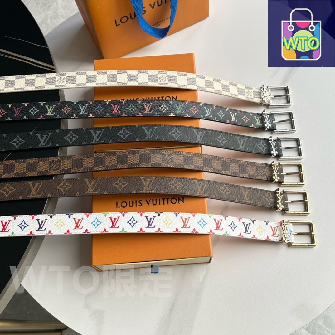 ルイ・ヴィトン　　レディースベルト LOUIS VUITTON ルイ・ヴィトン ベルト モノグラム レディース