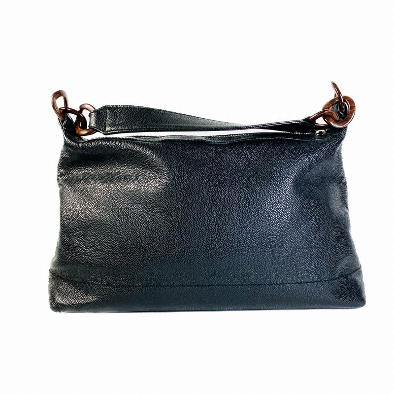 CHANEL シャネル ココマーク キャビアスキン ショルダーバッグ 