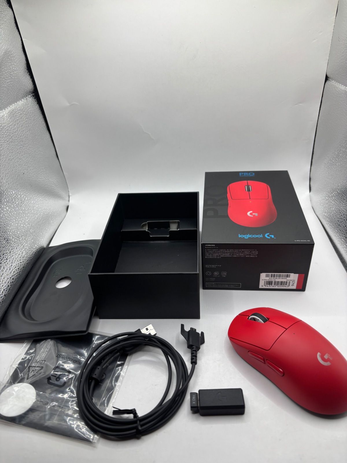 logicool G PRO X SUPERLIGHT レッド Logicool PRO X SUPERLIGHT