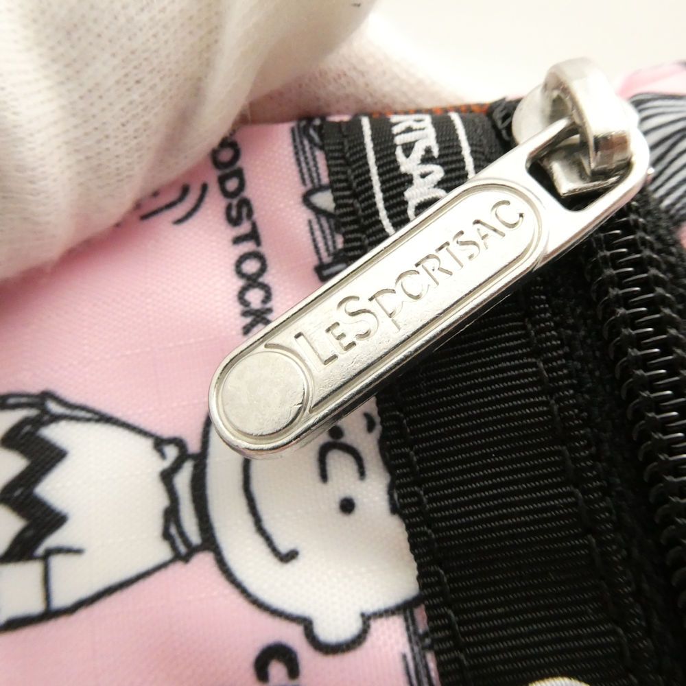 未使用 LESPORTSAC レスポートサック スヌーピー 収納ポーチ