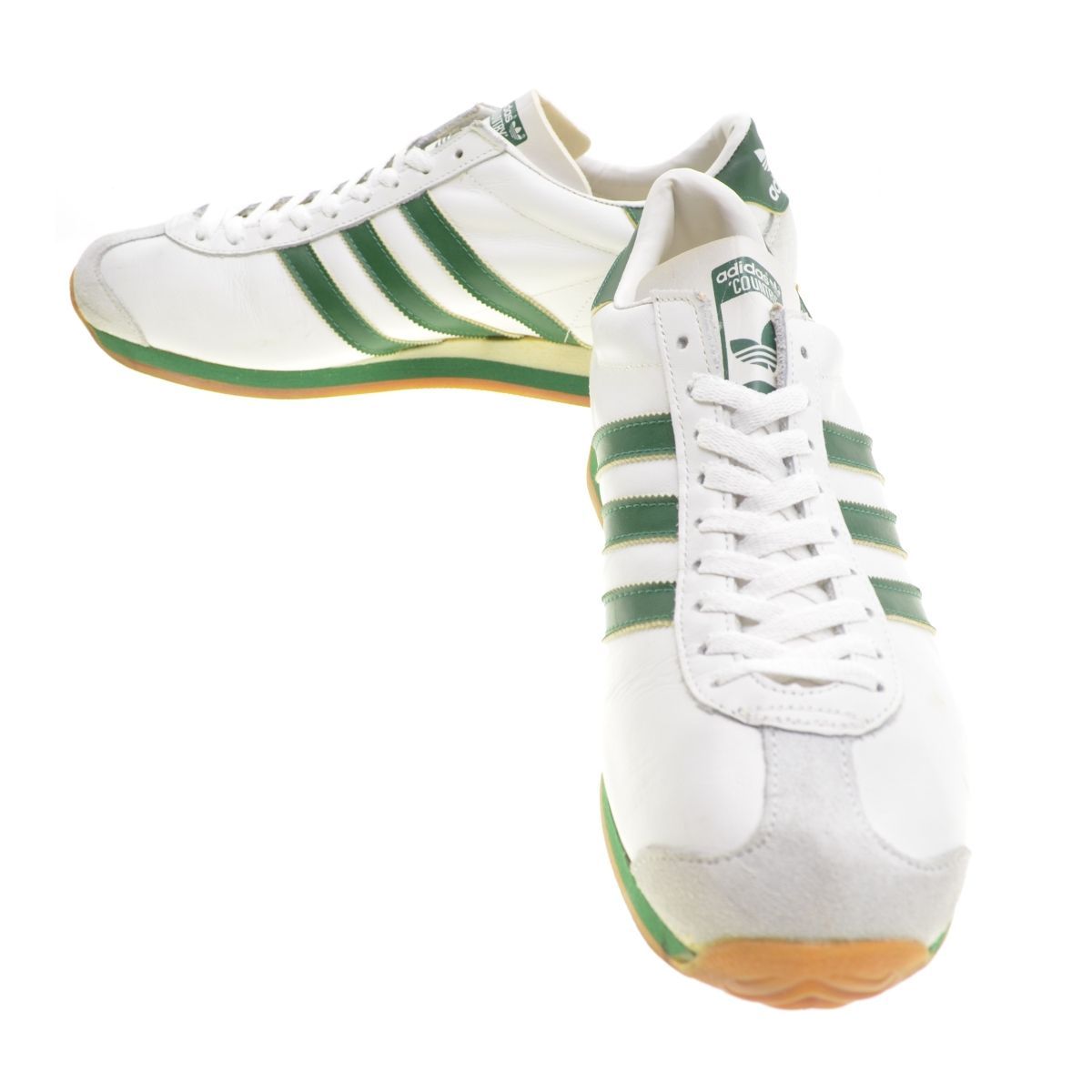 28.5cm【ADIDAS】80s フランス製 AC1175 COUNTRY カントリースニーカー 