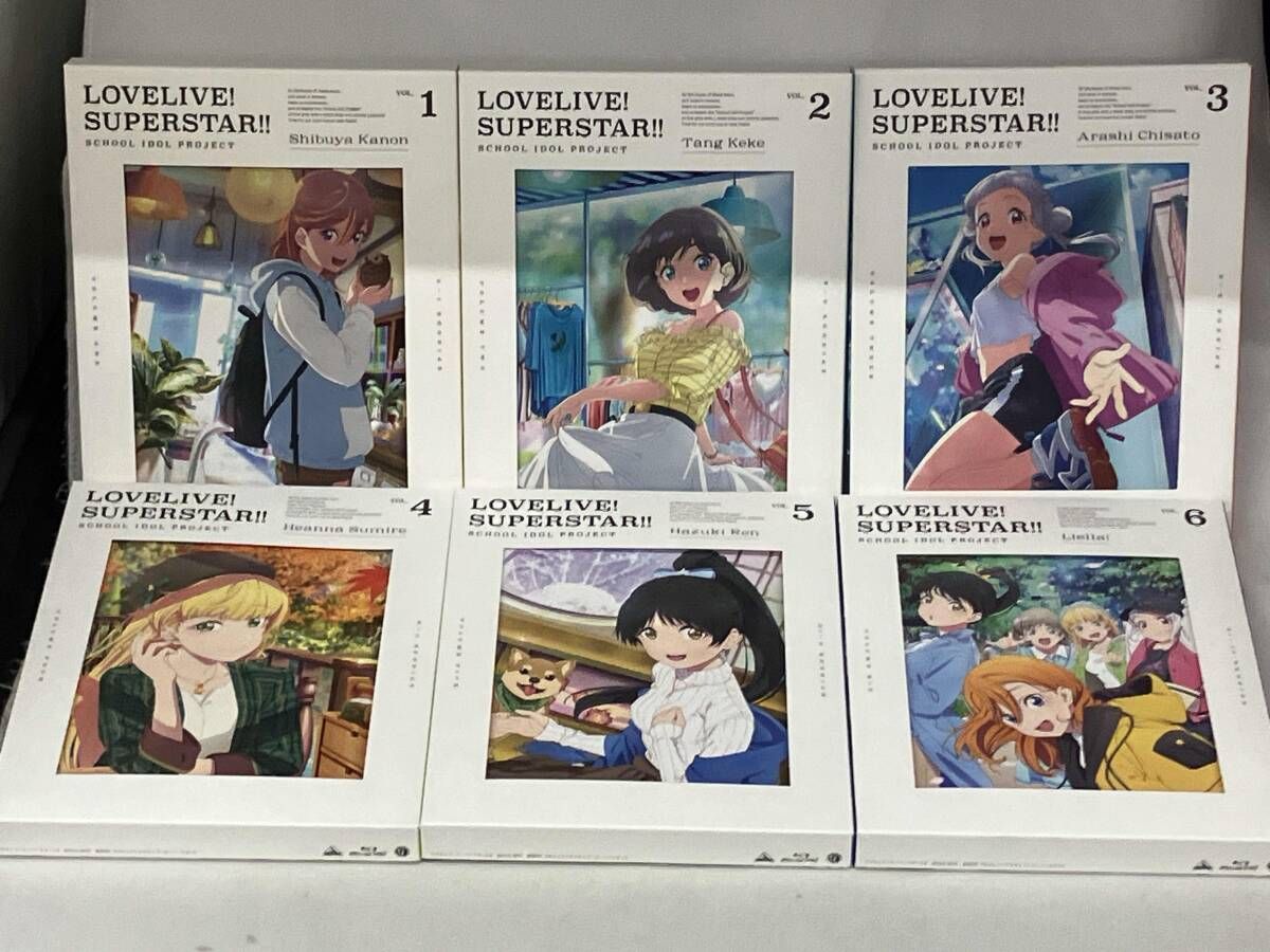 全6巻セット]ラブライブ!スｰパｰスタｰ!! 1~6(特装限定版)(Blu-ray