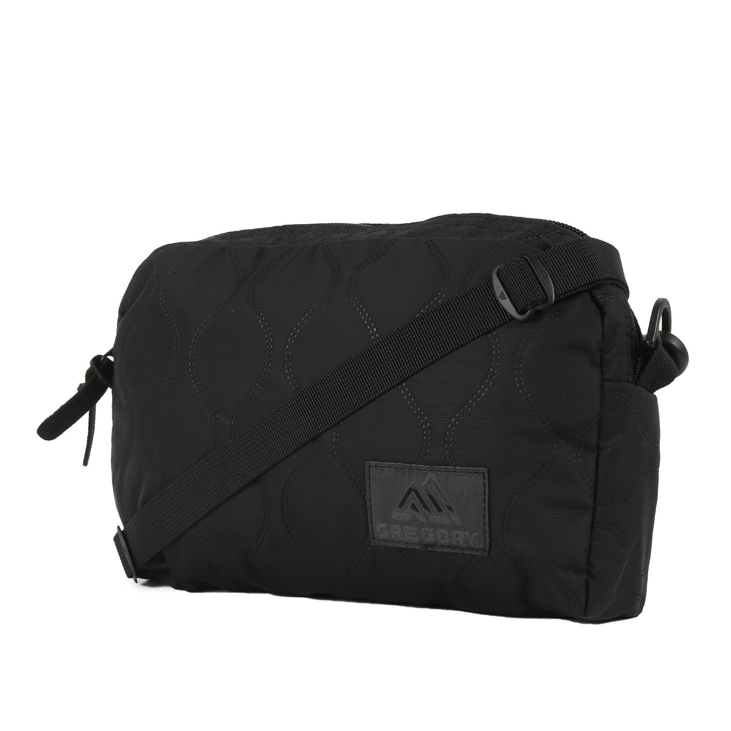 【美品】GREGORY グレゴリー バッグ / FREAKS STORE 別注 キルティング ショルダーバッグ (Pouch Shoulder Quilt) / ブラック 黒 / ブランド カバン / コラボ【メンズ】【中古】