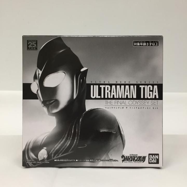 【東店44-302-2411】【店舗併売】ウルトラマンティガ THE FINAL ODYSSEYセット ウルトラヒーローシリーズ プレミアムバンダイ限定